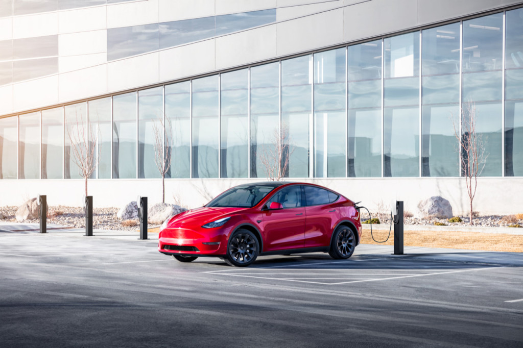 Tesla charging