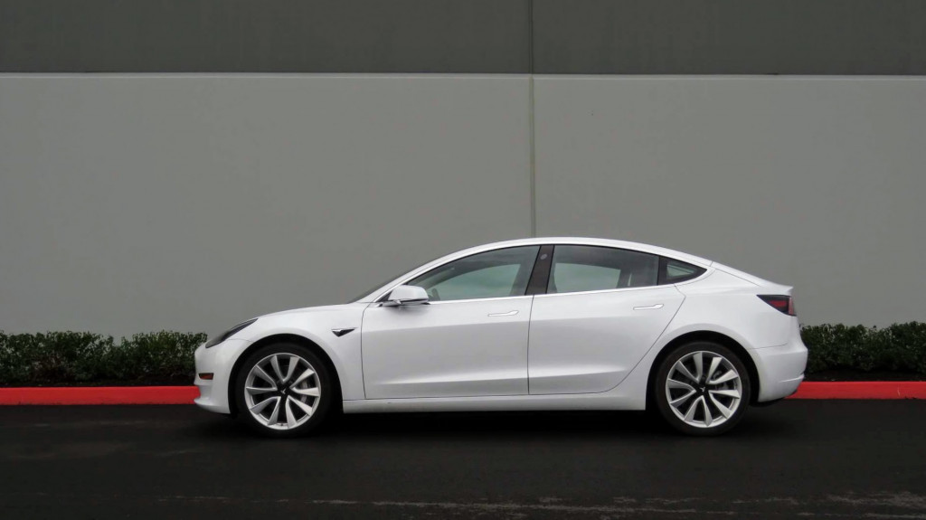 Tesla Model 3  -  Portland, OR  -  January 2019
