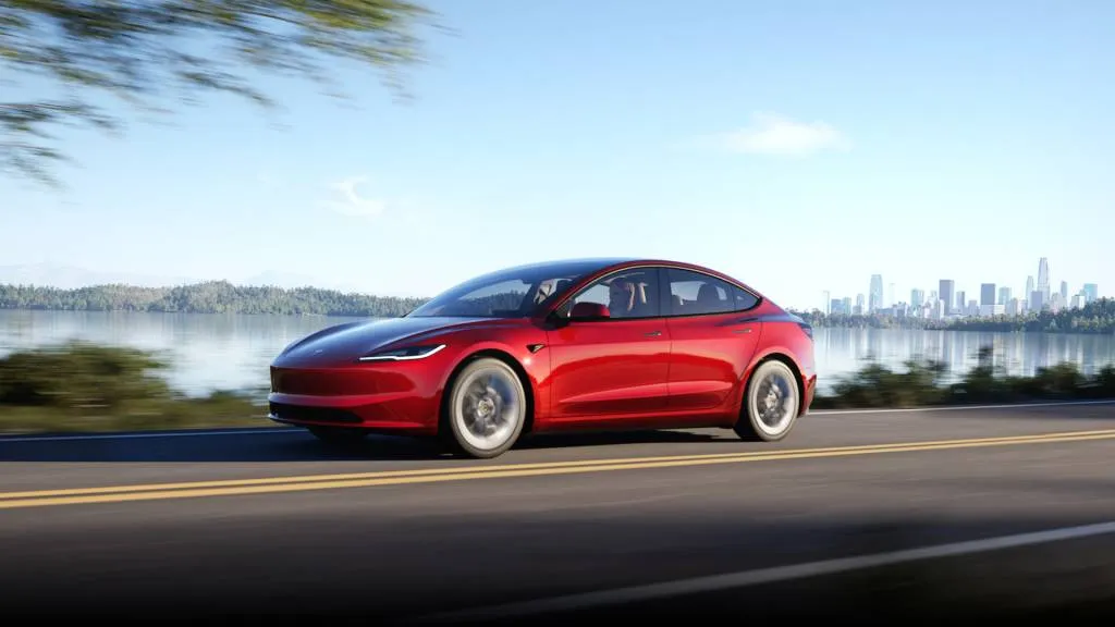 Tesla Model 3 (Europe-market refresh) 