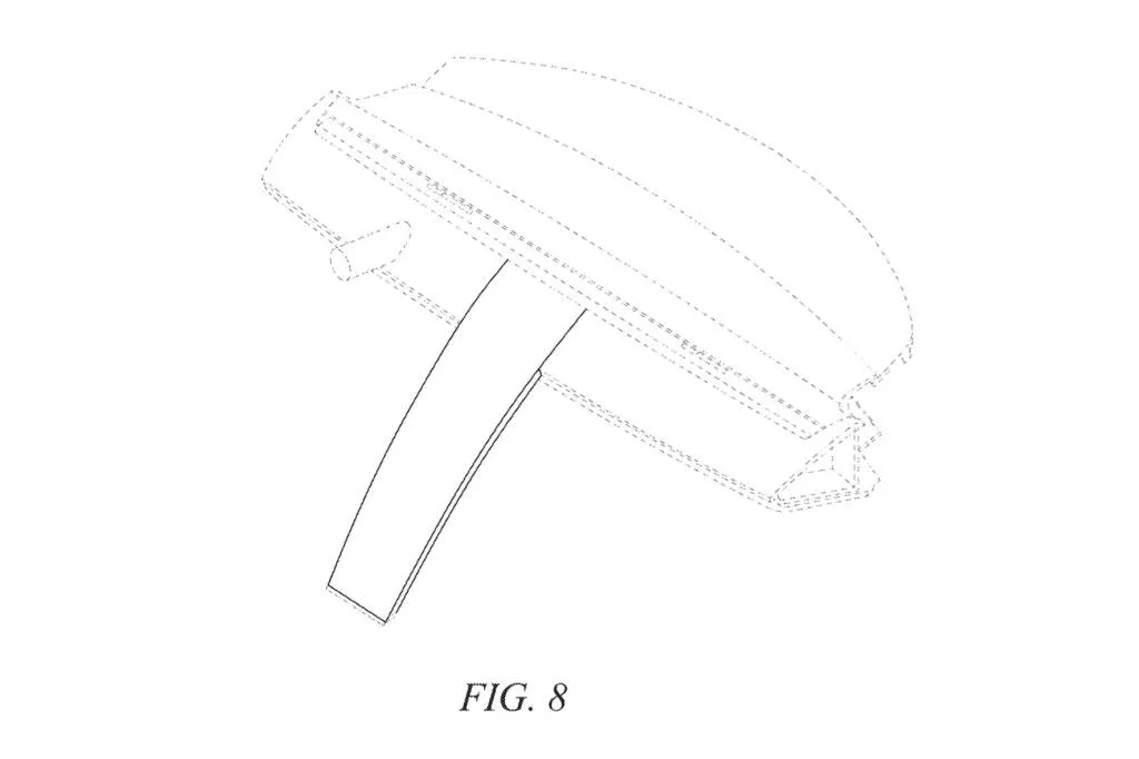 Tesla Roadster curved touchscreen patent image