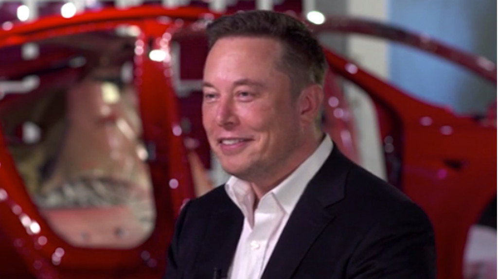 Tesla CEO Elon Musk on 