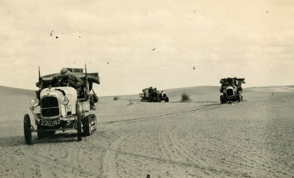 The Citroën convoy crosses the Sahara in 1922