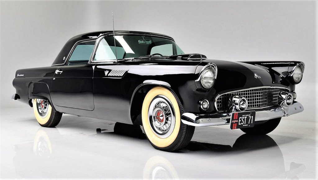 The first production Ford Thunderbird sold