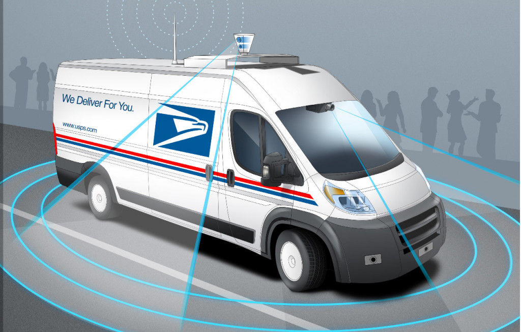 Uncle Sam bets on self-driving trucks to save Post Office lead image