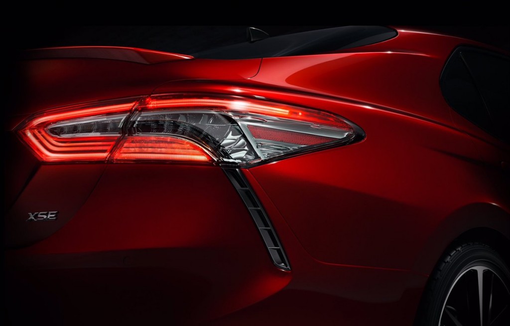 2018 Toyota Camry teased ahead of Detroit reveal lead image