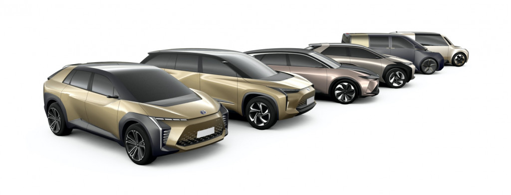 Toyota future electric vehicle designs - 2019
