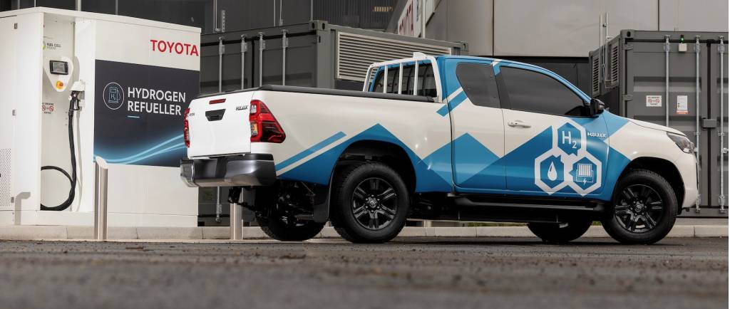 Toyota Hilux hydrogen fuel-cell prototype