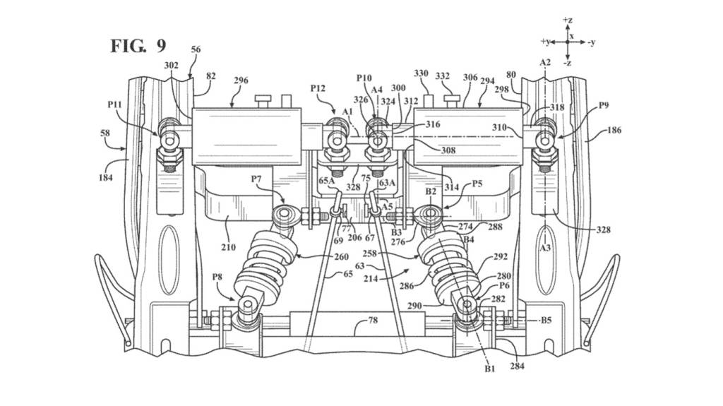 Toyota kinetic seat patent image