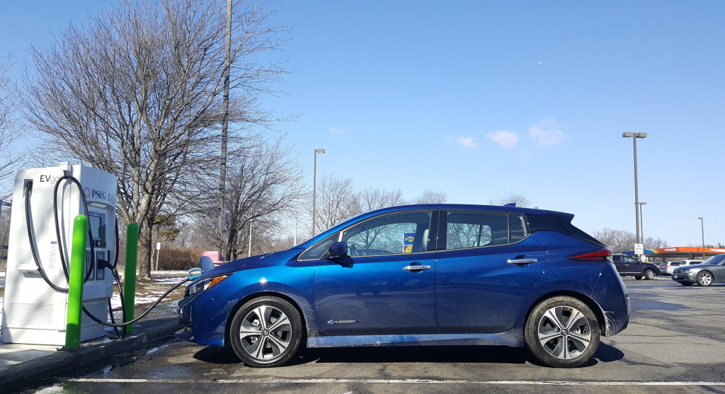 2018 Nissan Leaf electric car: four-day winter road-trip review