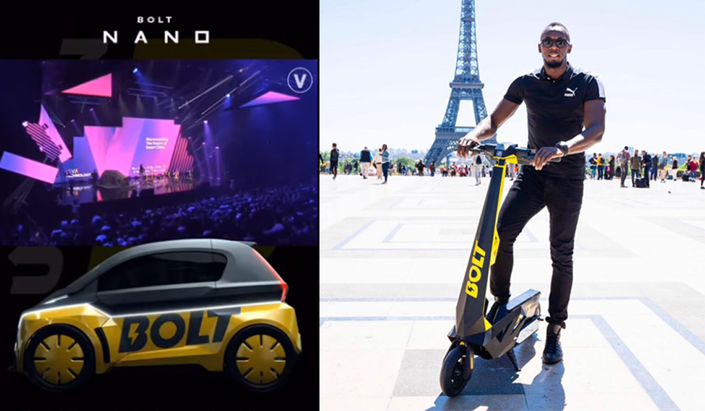 Usain Bolt's mobility company unveils an EV