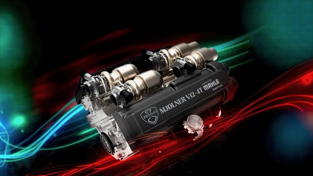 V-12 engine for Zenvo Aurora hybrid hypercar