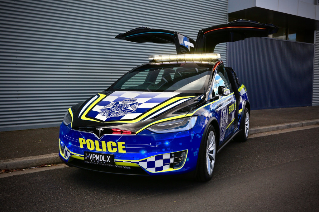 Tesla Model X Joins Australian Police Fleet