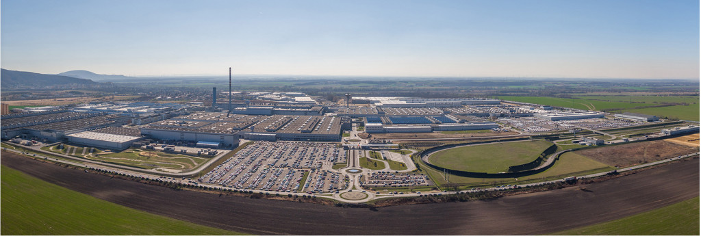 Volkswagen Group plant in Bratislava, Slovakia
