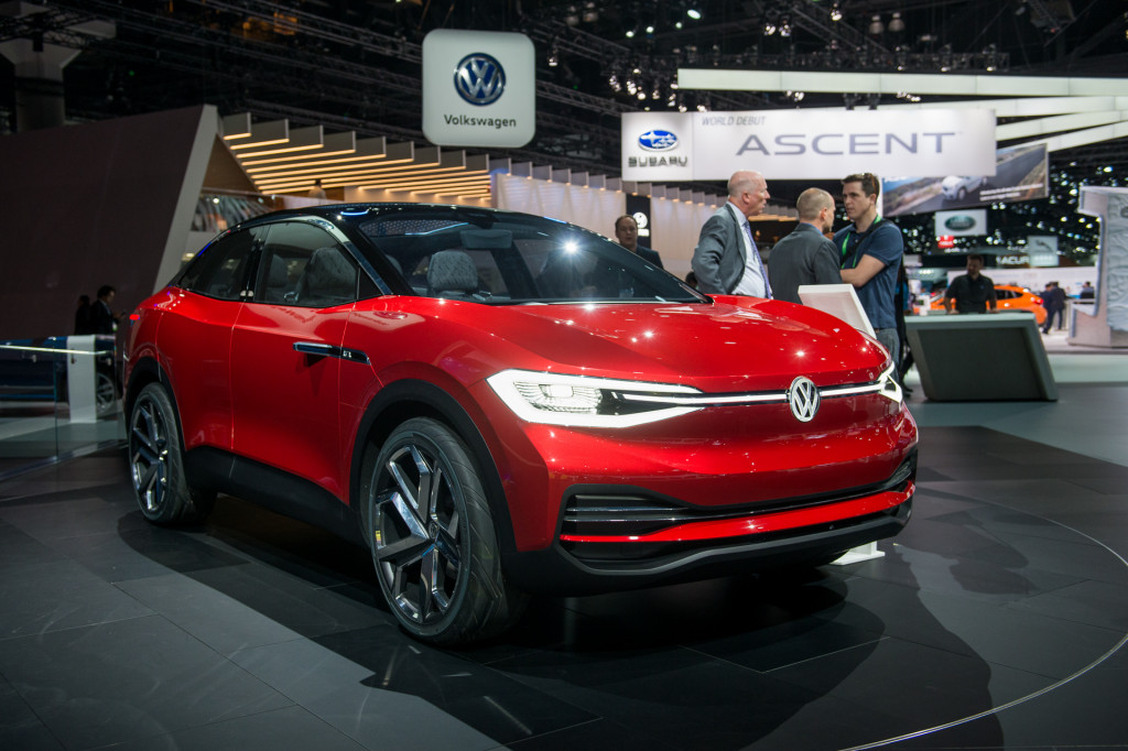 Volkswagen ID Crozz concept, 2017 Los Angeles auto show