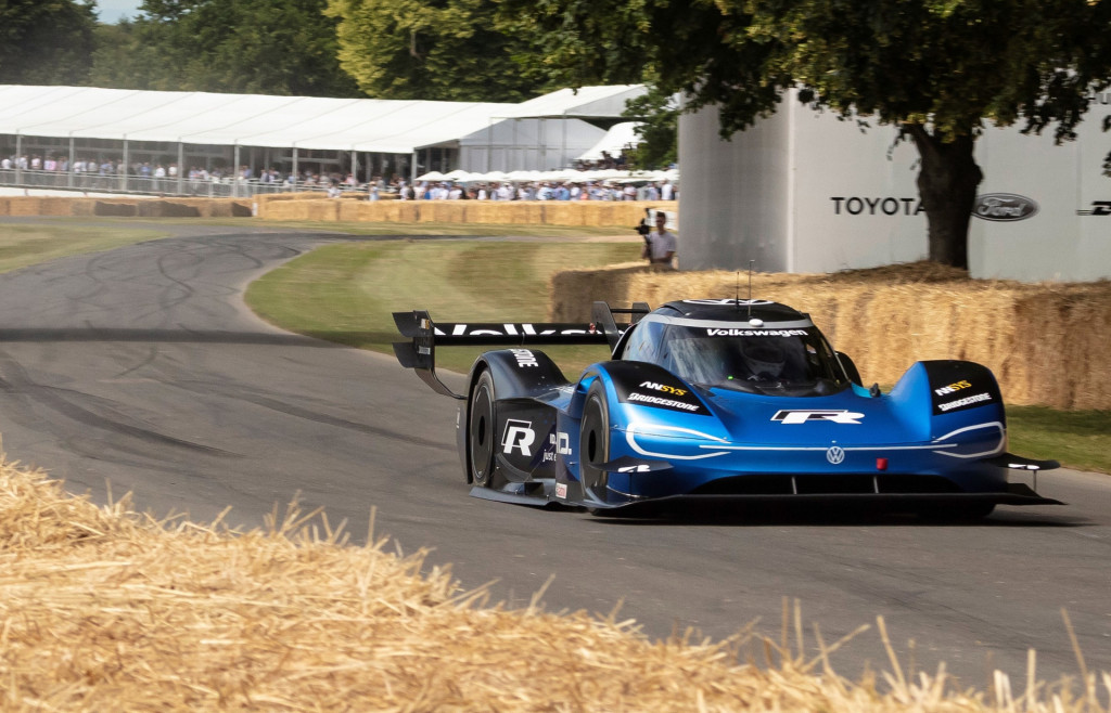Volkswagen ID R at the 2019 Goodwood Festival of Speed