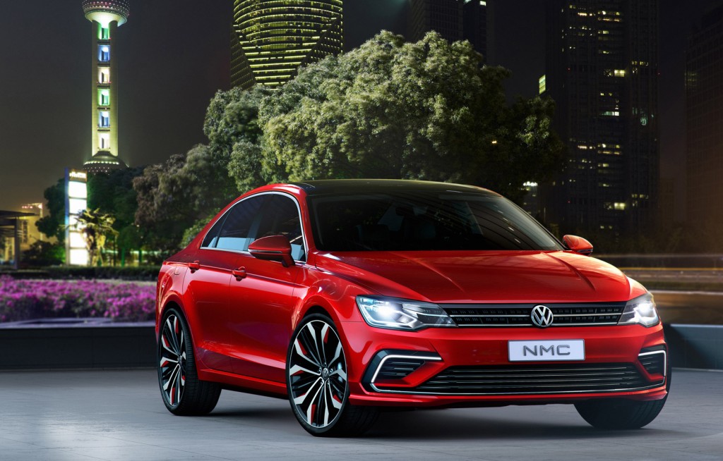 VW's Stylish New Midsize Coupe Makes Debut At 2014 Beijing Auto Show