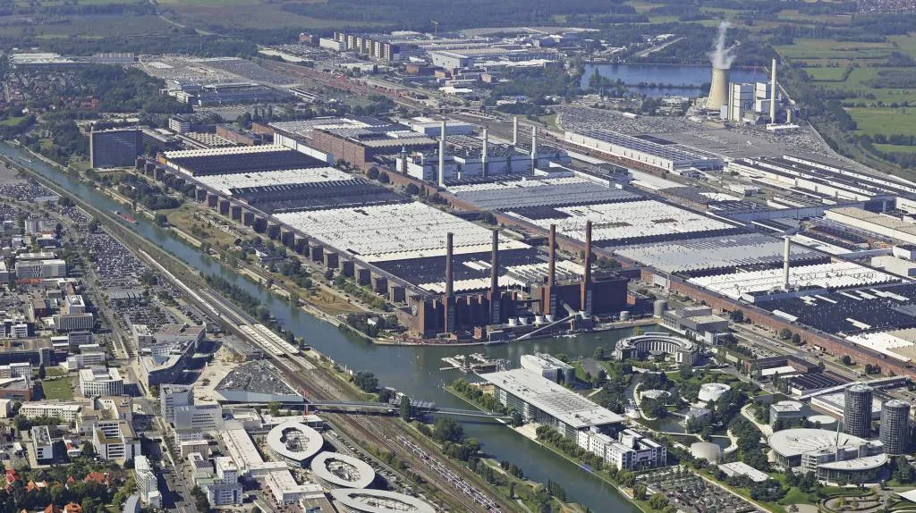 Volkswagen plant in Wolfsburg, Germany