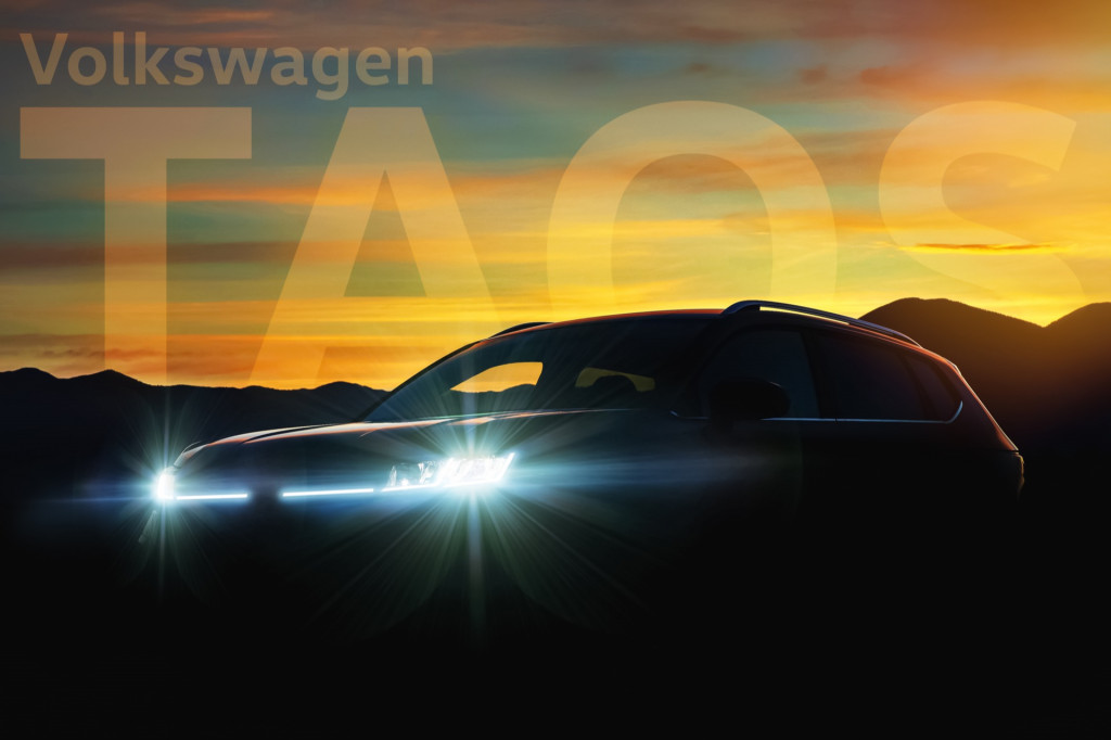 Volkswagen Taos enters as small crossover SUV lead image