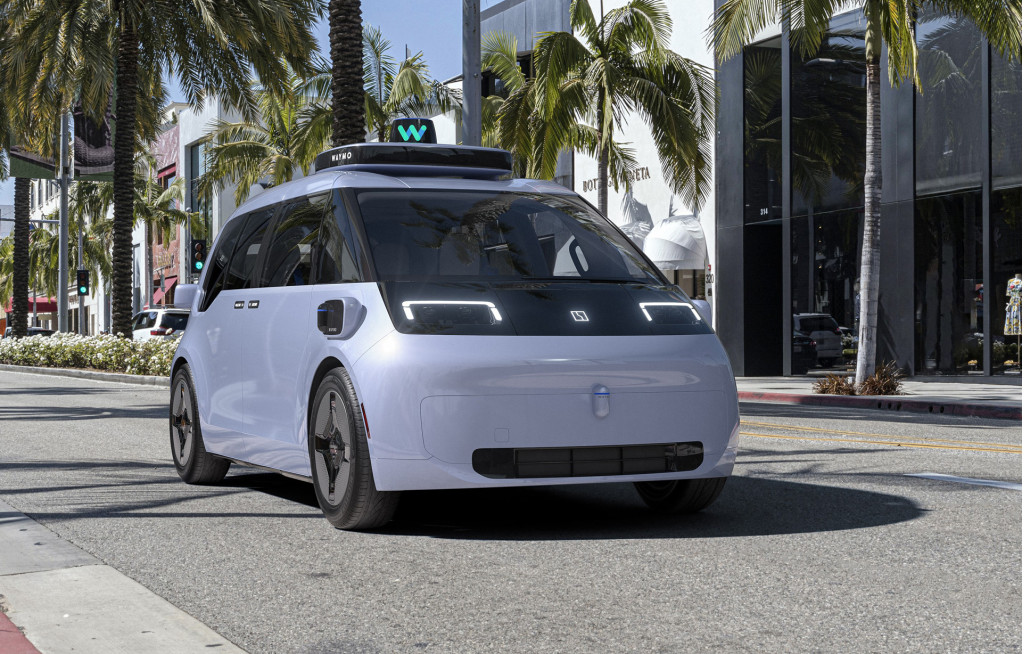 Waymo robotaxi based on the Zeekr SEA-M platform