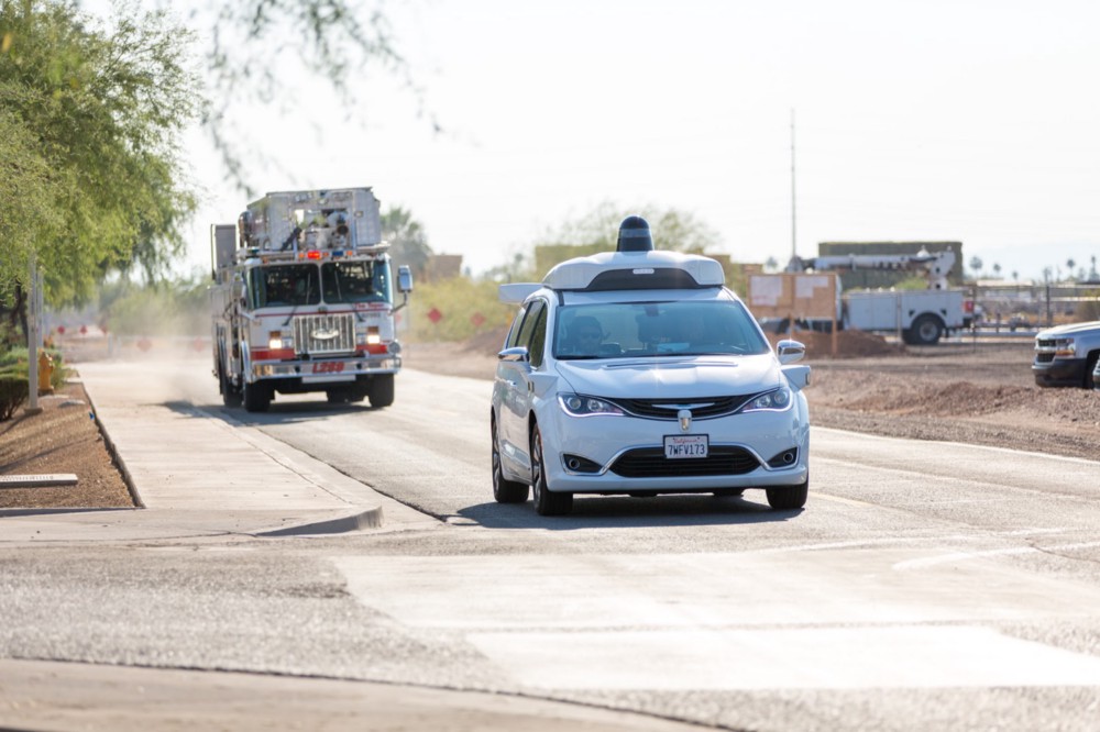 Waymo trains self-driving cars to identify emergency vehicles