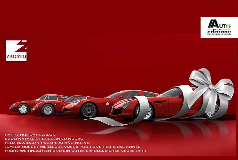 New Zagato Tz4 Teased On Christmas Card