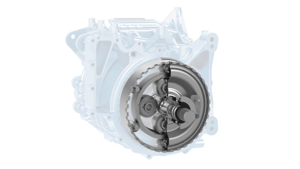 ZF coaxial reduction gear for EV drive units