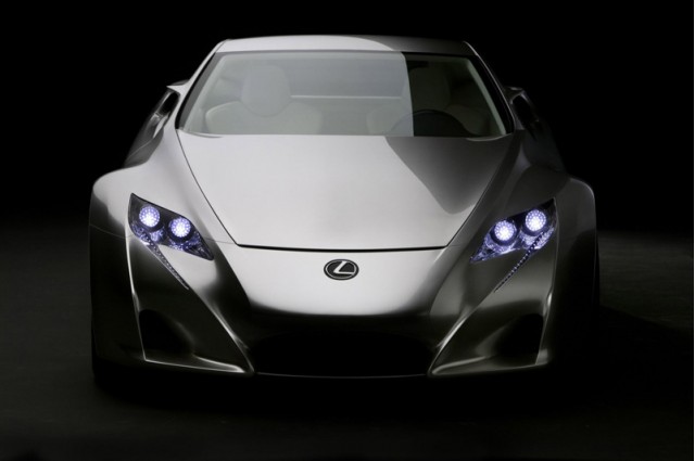 Spy shots: Lexus LF-A