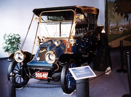 A 1912 Franklin, one of the Northeast museum’s classics on display