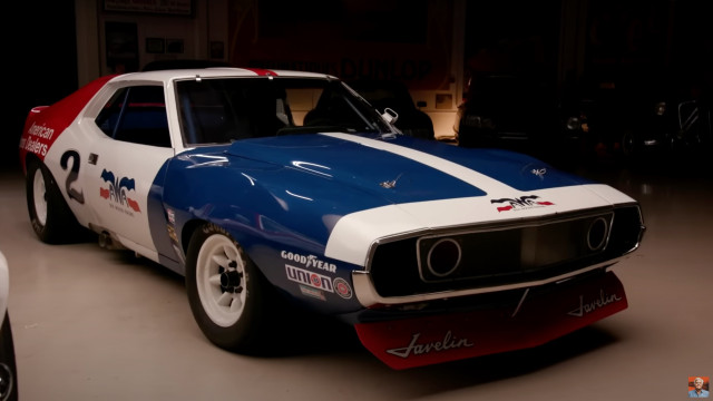 1971 AMC Javelin Trans Am race car on Jay Leno's Garage