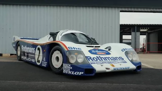 No Reserve Rothmans Racing Porsche 956 Illuminated Sign