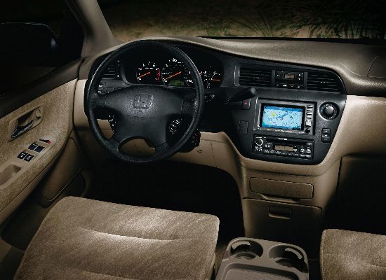2001 Honda Odyssey instrument panel