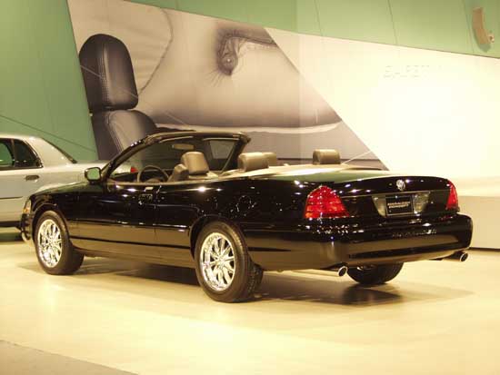 2002 Mercury Marauder Convertible concept
