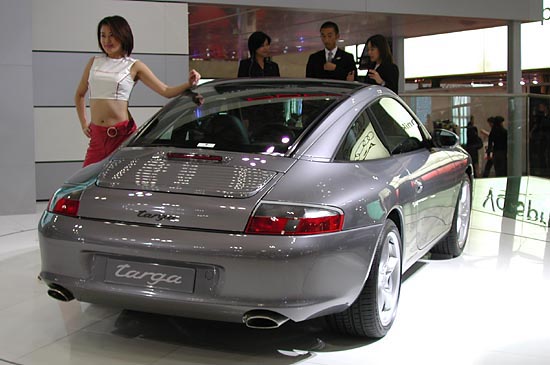 2002 Porsche 911 Targa Tokyo show