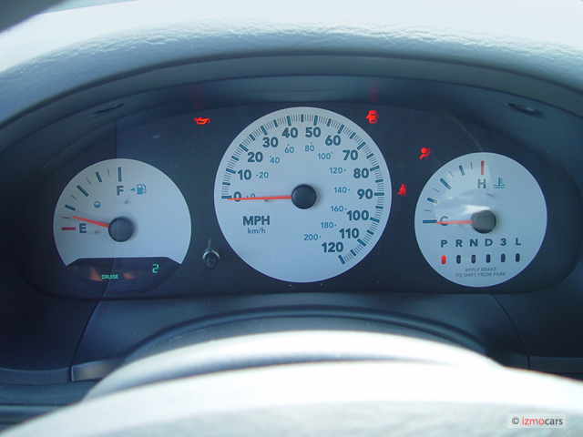 Image: 2006 Dodge Caravan 4-door SE Instrument Cluster, size: 640 x 480