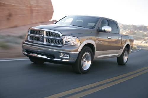 Chrysler Boasts: Big Safety in 2009 Dodge Ram lead image
