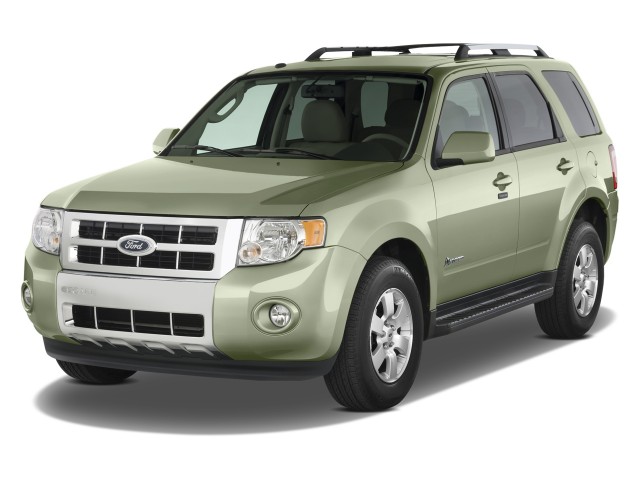 2009 Ford Escape 4WD 4-door I4 CVT Hybrid Limited Angular Front Exterior View