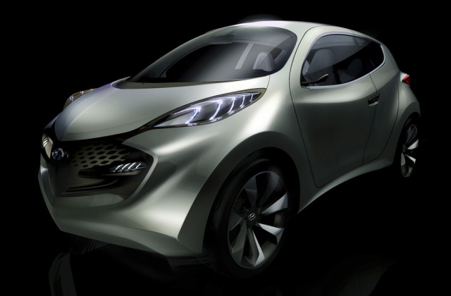 Hyundai Unveils 2009 ix-Metro Hybrid Crossover Concept 