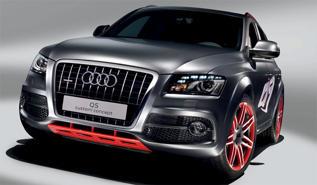 Audi will have a total of 20 vehicles on display, including this 408hp (300kW) Q5 SUV concept Audi will have a total of 20 vehicles on display, including this 408hp (300kW) Q5 SUV concept