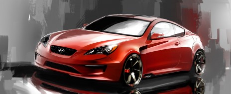 2010 ARK Track Time Attack Genesis Coupe