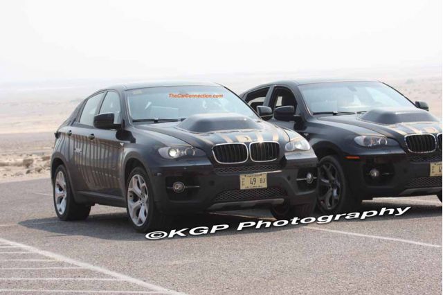 2010 BMW X6 Hybrid Spy Shots