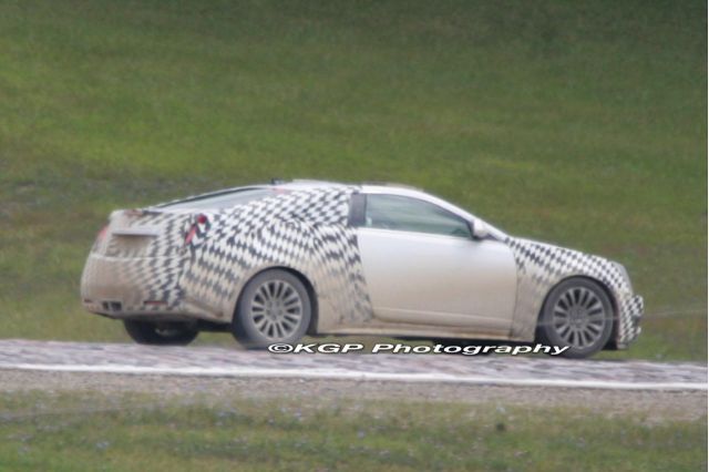 2010 Cadillac CTS Coupe Spy Shot