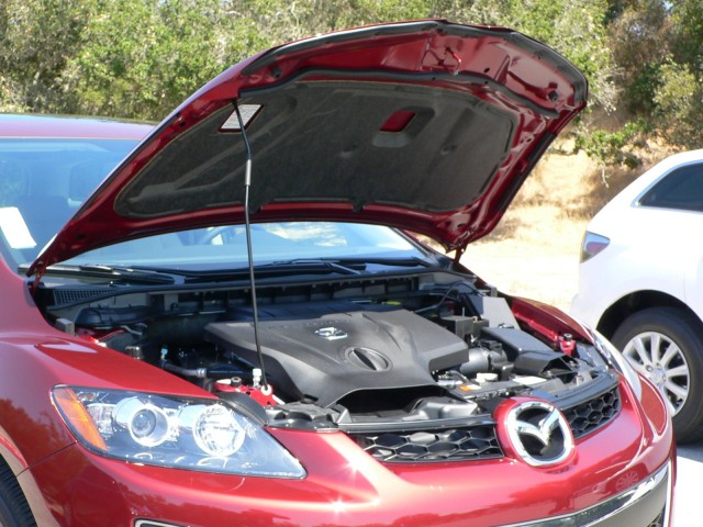 2010 Mazda CX-7 - New hood insulation on turbo