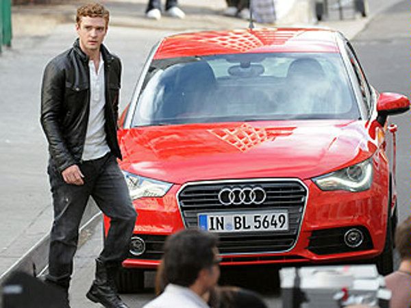 Leaked: Audi A1 / Justin Timberlake Photoshoot Pic
