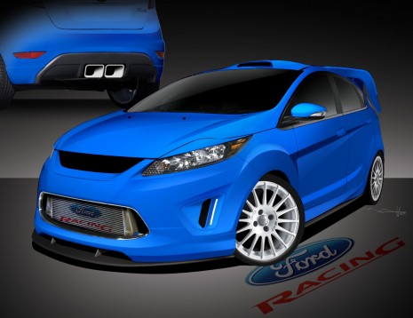 2011 Ford Fiesta concepts for 2010 SEMA show