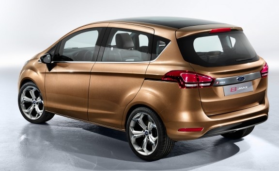 Ford B-Max Concept Ahead of 2011 Geneva Motor Show