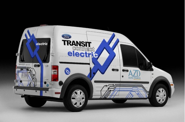 2011 Ford Transit Connect Electric, introduced at 2010 Chicago Auto Show
