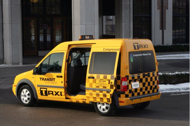 2011 Ford Transit Connect Taxi, introduced at 2010 Chicago Auto Show