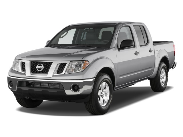2011 Nissan Frontier 2WD Crew Cab SWB Man SV Angular Front Exterior View