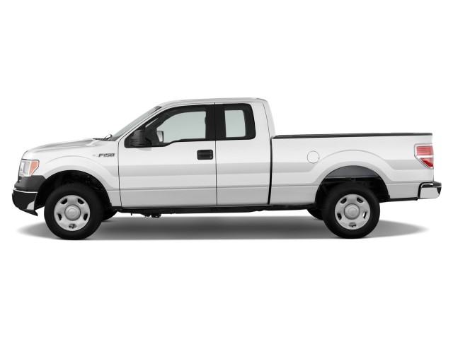 2012 Ford F-150 2WD SuperCab 163" XL Side Exterior View