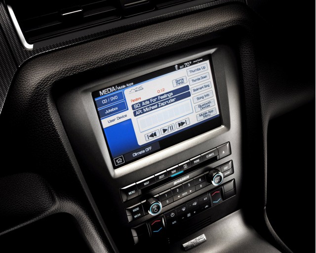 2012 Ford Mustang equipped with SYNC AppLink